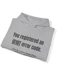 "ID10T Error Code" Unisex Heavy Blend™ Hooded Sweatshirt
