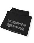 "ID10T Error Code" Unisex Heavy Blend™ Hooded Sweatshirt