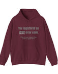 "ID10T Error Code" Unisex Heavy Blend™ Hooded Sweatshirt