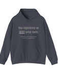 "ID10T Error Code" Unisex Heavy Blend™ Hooded Sweatshirt