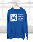 "Friends List at Capacity"  Fleece Hoodie