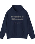 "ID10T Error Code"  Unisex Heavy Blend™ Hooded Sweatshirt