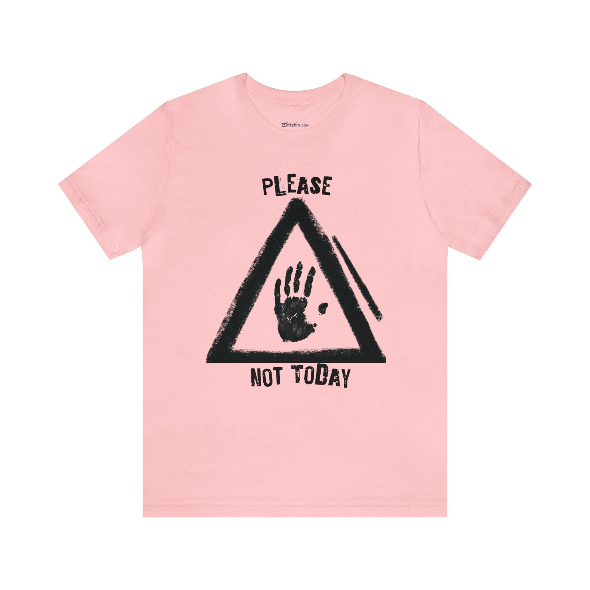 &quot;Relatable &#39;Please, Not Today&#39; Tee - Perfect for Introverts and Personal Space Advocates&quot;