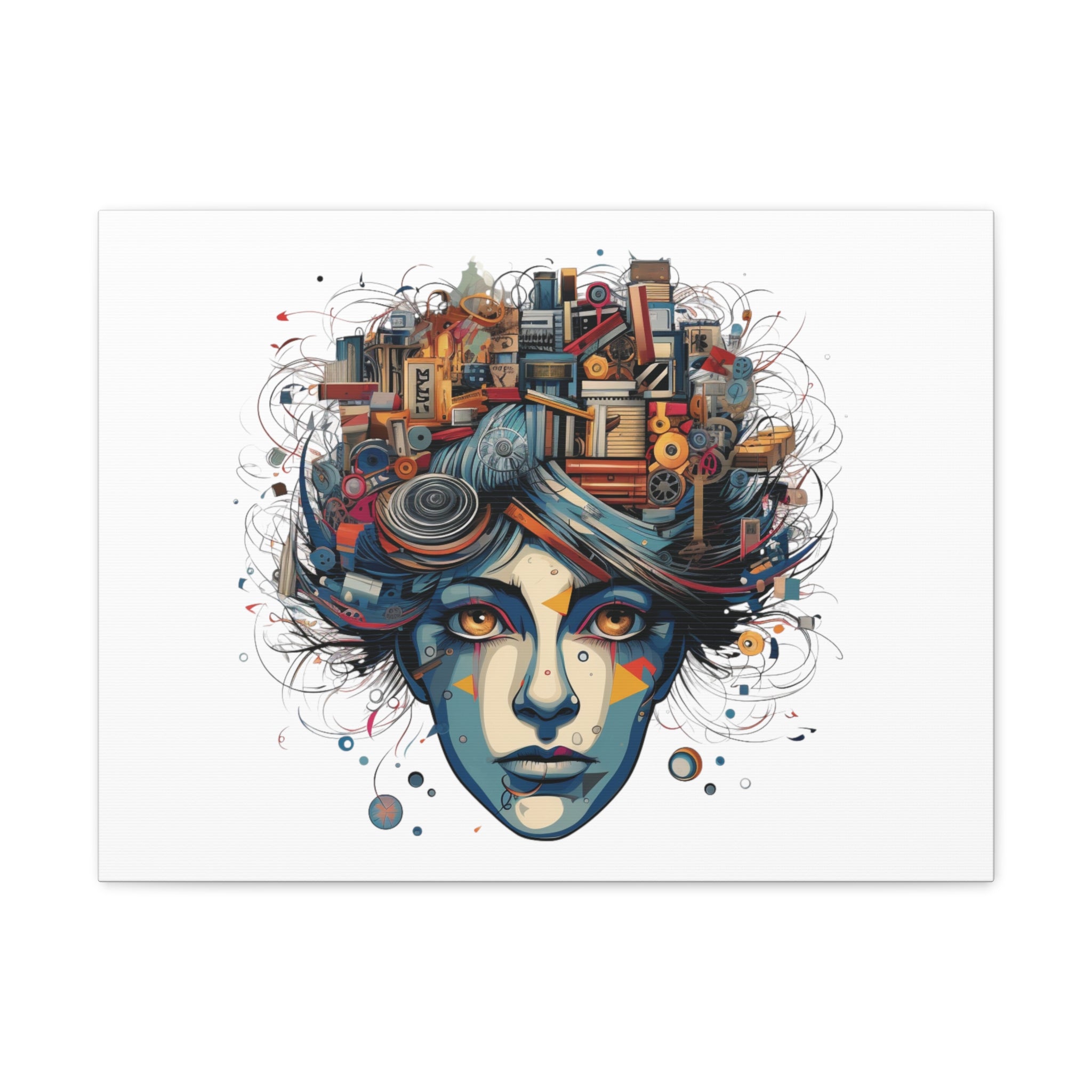 &quot;I Wear Many Hats&quot; Wall Art Canvas