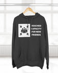 "Friends List at Capacity"  Fleece Hoodie