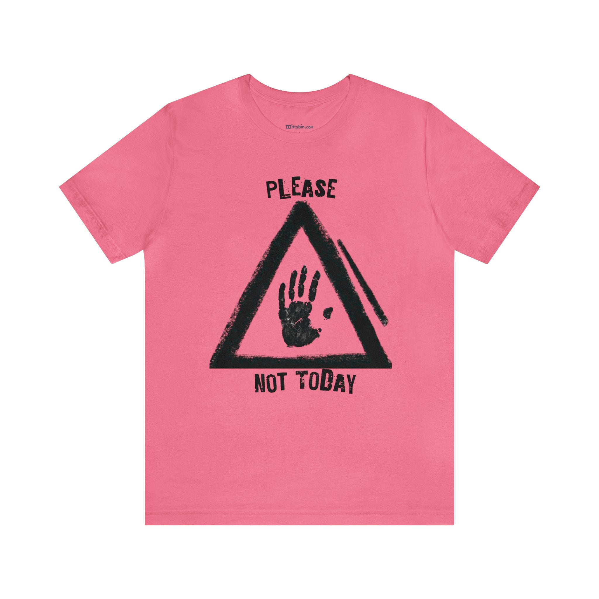 &quot;Relatable &#39;Please, Not Today&#39; Tee - Perfect for Introverts and Personal Space Advocates&quot;