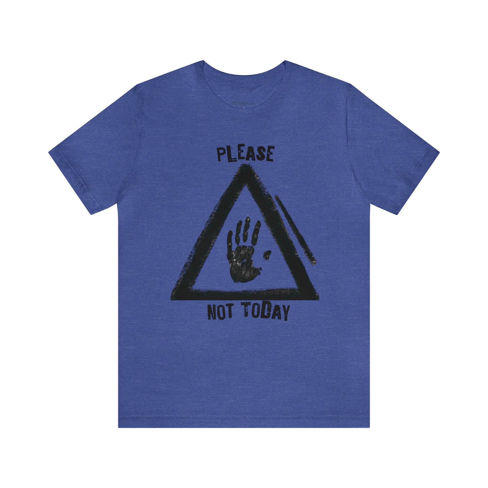 &quot;Relatable &#39;Please, Not Today&#39; Tee - Perfect for Introverts and Personal Space Advocates&quot;