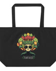 Large Eco Tote Bag "Plant Based"