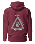 "Relatable 'Please, Not Today' Hoodie - Perfect for Introverts and Personal Space Advocates"